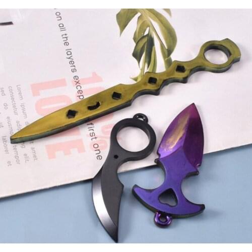 DIY Crafts Making Crystal Epoxy Resin Mold Defense Small Knife Silicone Mould A0NF