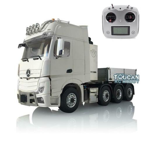 1/14 RC LESU Metal Chassis Truck Hopper Light Sound Radio Hercul Arco Cabin THZH0737-SMT4
