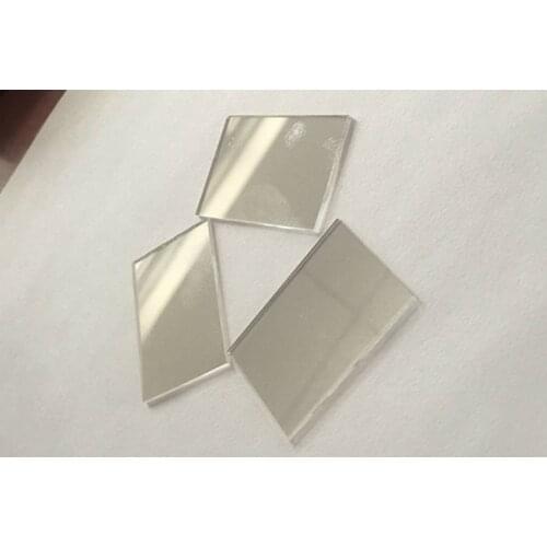 5 Pcs Beamsplitters 50/50, 80/20 45-degree Transflective Beam Splitter Plane Beam Splitter 36 * 25 * 1.1mm