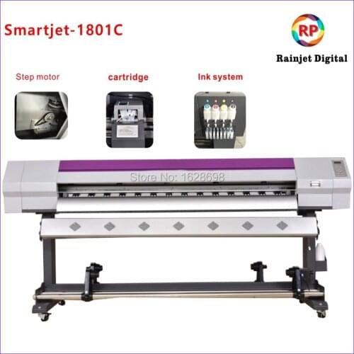 1.6m wide format high speed eco solvent printer with DX7 print head and Maintop software