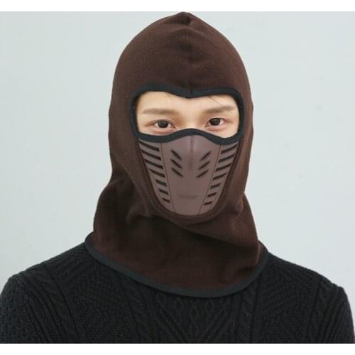 Winter Motorcycle Headgear Head Wear Warm Ski Motorbike Cycling Protective Face Mask Helmet Cap Windproof Fleece Balaclava Hat