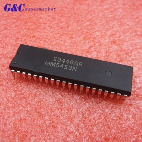 1/5PCS MM5453N 5453N MM5453 40PINS IC Encapsulation NEW diy electronics
