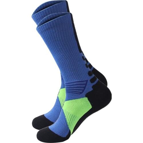 1 Pair Men Fashion Breathable Footwear Road Outdoor Riding Cycling Sports Socks High quality