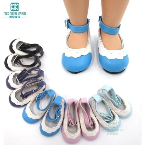6.5cm Fashion MINI toy doll shoes for Cinderell Girls gift and 1/4 bjd doll accessories