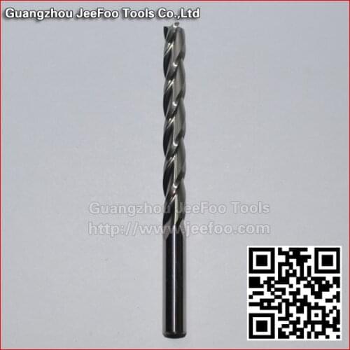 6*52mm Three Flute End Mills, Milling Tools, Tungsten Carbide Engraving Cutters for Hard Wood, MDF, PVC, Acryl