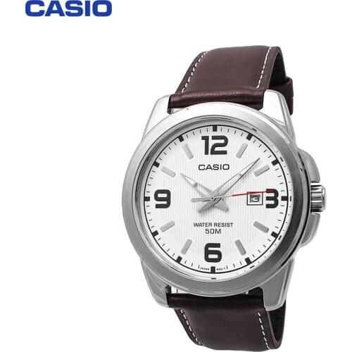 Мужские часы с кожаным ремешком Casio China At AliExpress
