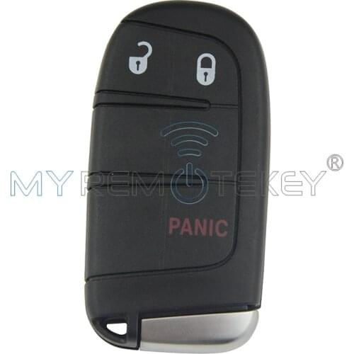 Remtekey Smart Key Shell Cover Case 3 Button for Dodge Journey Durango Jeep Grand Cherokee 2011 2012 2013 2014 2015 M3N-40821302