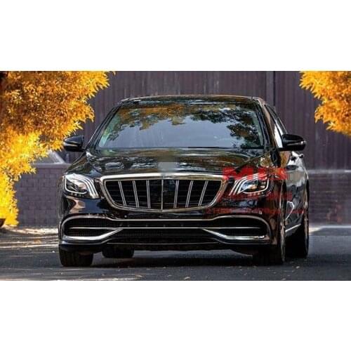 2013-on w222 four door s-class B style grille