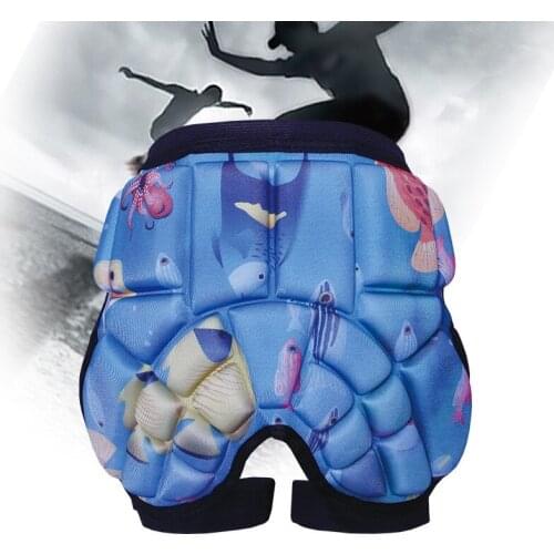 Children Skiing Hip Buttocks Padded Protective Pants Shorts Snowboard Protector Gear Thick Kids Skate Butt Protector