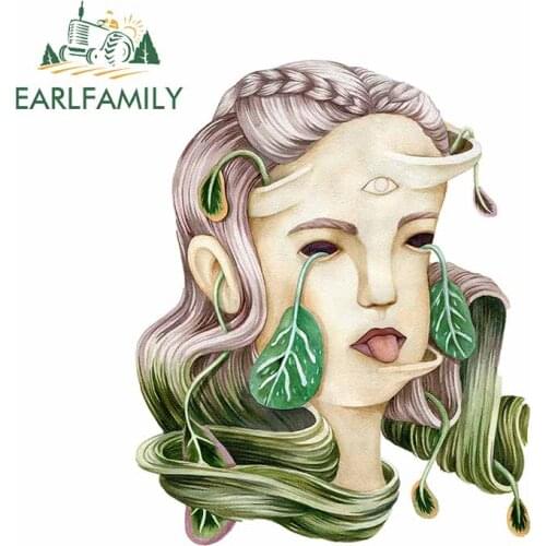 EARLFAMILY 13cm x 10.7cm for Vessels Series DIY Stickers Bumper Window Vinyl Car Wrap Suitable for VAN RV SUV SUV Car Decals