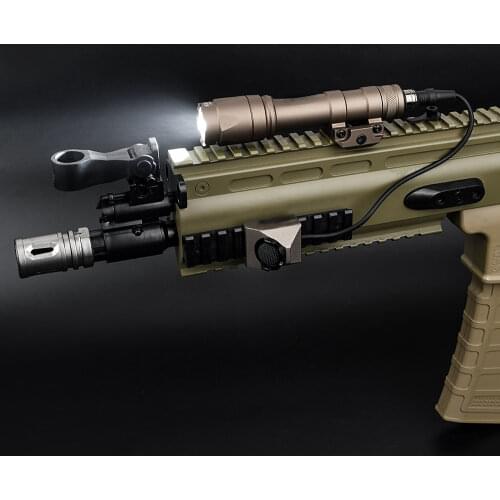 WADSN Airsoft Surefir M600 Scout Light M600C Weapon Gun Flashlight For 20mm Picatinny Rail Torch Hunting Rifle LED arma Lanterna