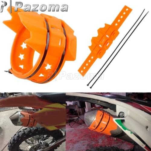 Motocross Exhaust Muffler Silencer Protector Guard For EXC SX SXF XC XCF EXCF EXCW XCFW 125 200 250 300 350 400 450 525 530
