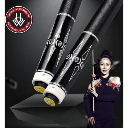 HOW Cues Official Store HOW 391(A) Billiard Pool Cue Billar Stick Kit Athletes Use Black 8 Handmade Professional with Case