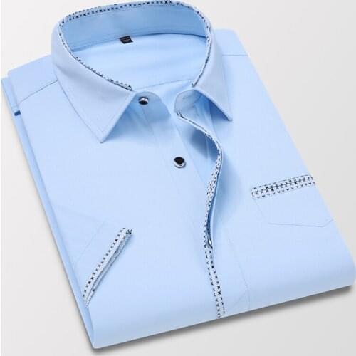 Fashion Style Design Mens Clothing Short Sleeve Shirt for Men Casual Print Beach Blouse Summer Shirts Plus Asian Size M-5XL