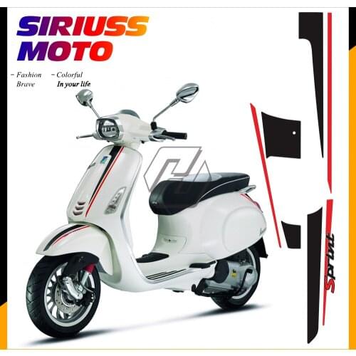 Motorcycle Decals Sport Sticker Case for Piaggio Vespa Sprint 50 150 2018-2020