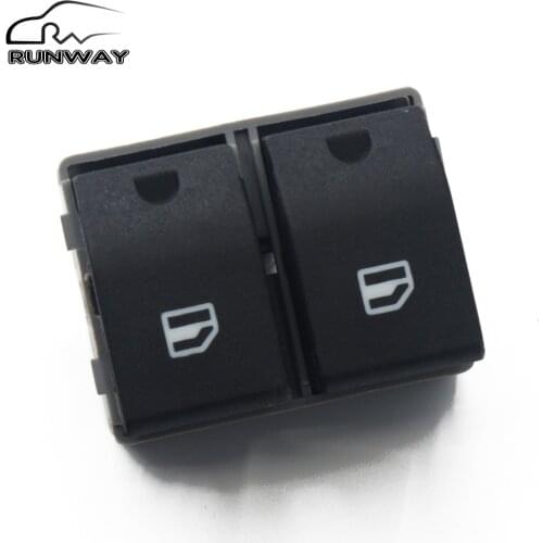 New High quility! Power Window Control Switch Button For Volkswagen VW Polo Fox Parati Seat Ibiza IV Cordoba OE:6Q0 959 858