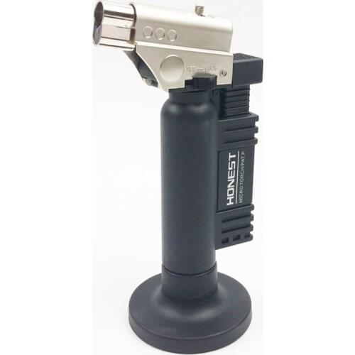 Solder gun Torch burn gas welding torch flamethrower butane burner auto ignition welding Blow Torch for cooking, dental, repair