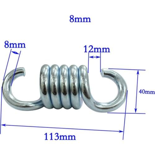 650kg Loading Durable Sturdy Steel Extension Spring Fits Hammock Chair Hanging Porch for Garden Suspension Swing Camping Hammock