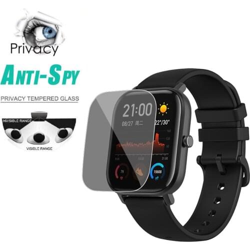 1pc/3pcs Smart Watch Screen Protectors For AMAZFIT GTS Smart Watch Active Privacy Anti-Spy PET Pet Film Screen Protect