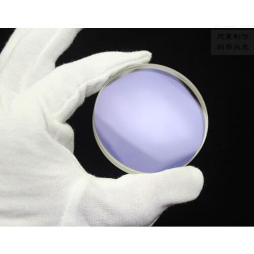 1pcs 60mm Dia Optical Glass Focal Length 700mm Doublet Optics Convex Lens For DIY Astronomic Telescope Objective Guidscope