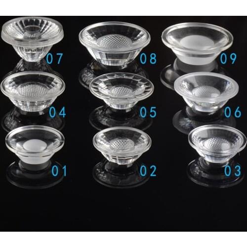 35/42/4/50MM High quality LED accessory PMMA COB LED LENS