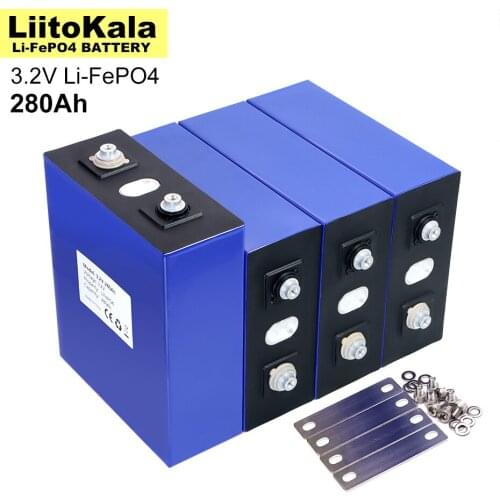 VariCore 3.2V 280AH battery pack LiFePO4 Lithium iron phospha 280000mAh for 12V 24V 4S E-scooter RV Solar Energy storage system