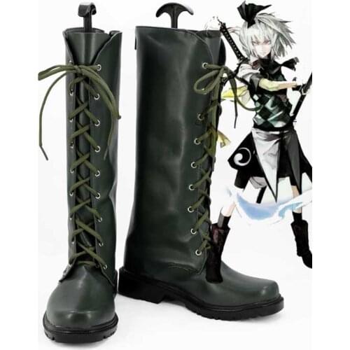 Anime Shoes TouHou Project Youmu Konpaku Cosplay Boots