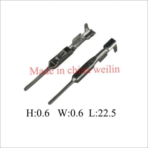 Car Terminal DJ615YB-0.6*0.6A male Connector Terminal plug connectors jacket auto Plug socket female Connector Fuse box