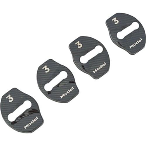 Car door lock protection cover For Tesla Model 3 Anti-rust Protective shell Interior Accessories