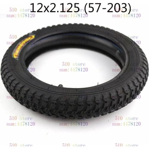 FREE SHIPPING Bike Stroller Urban Electric Scoote Tire Set 12 1/2 x 2 1/4 12 x 2.125 57-203 ( Tires&Tubes)