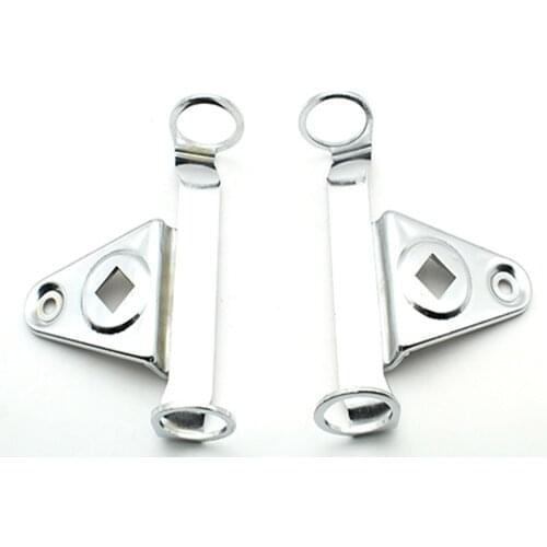 E0317 Motorcycle Universal Headlight Mount Bracket For Suzuki GN125-8 GN250 Stainless Steel Mount Stand Support Motor Fork Mount