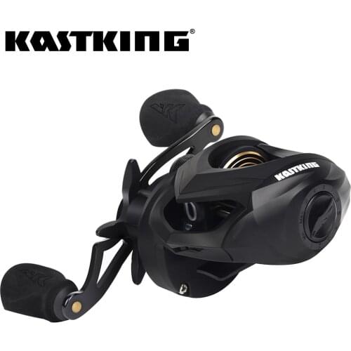 KastKing Baitcasting Fishing Reel 7 +1 Ball Bearings 8.1:1 Gear Ratio 205g Weight 8kg Max Drag Magnetic Brakes Fishing Coil