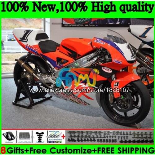 Body For HONDA NSR 250 R MC18 PGM2 NSR 250R NS250 NSR250R 88 89 84BS.85 MC16 NSR250 R RR NSR250RR 1988 1989 Fairing Red blk hot
