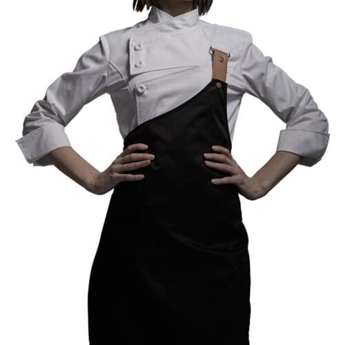 LTSapronology Long Sleeve Aprons For Kitchen