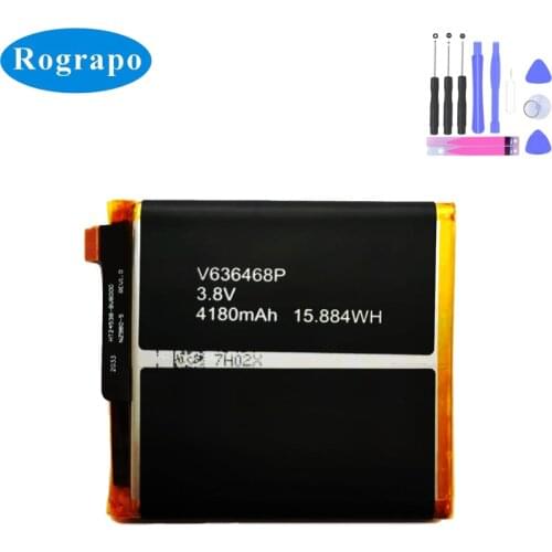 New Original 4180mAh V636468P BV 8000 Replacement Mobile Phone Battery For Blackview BV8000 BV8000Pro Pro