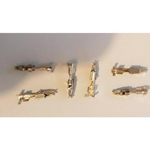 50/100/200/500/1000pcs/lot Crimp Repair Terminals Pins For Wire 2.5mm2 000979225E N 906 845 05 For Audi VW Skoda Seat Porsche