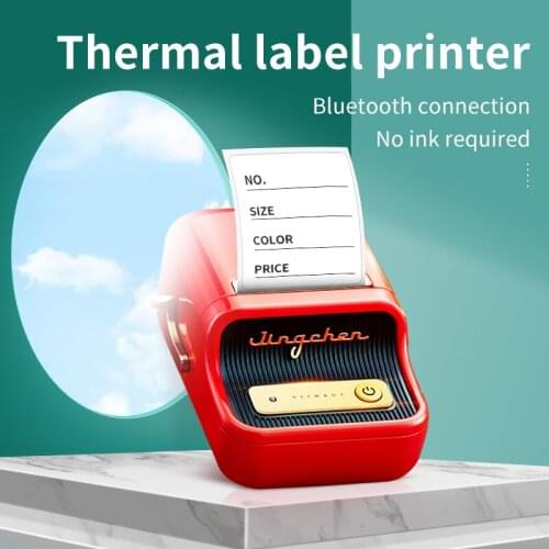 Niimbot B21 Thermal Label Printer Wireless Bluetooth Connection No Ink Required Maker Sticker Peripage Portable Mini Impresoras