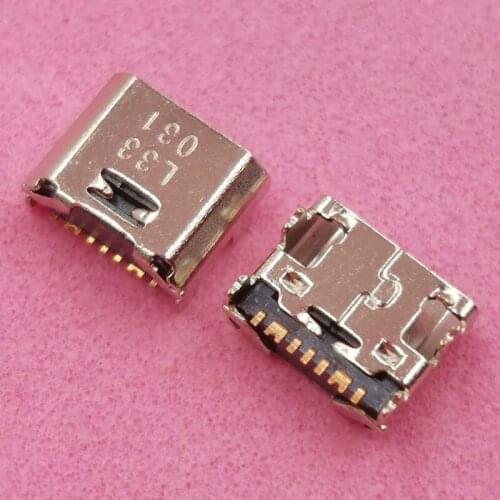 10Pcs Charger Usb Charging Dock Port Connector For Samsung Galaxy Mega 2 G3608W G3606 P709e I9168 I9158V G7508Q G7509 G3609 Plug