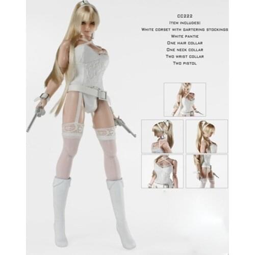 DOLL FIGURE 1/6 Scale female soldier sexy underwear coverall suit For 12‘’ Action Figure Body DIY Accessories