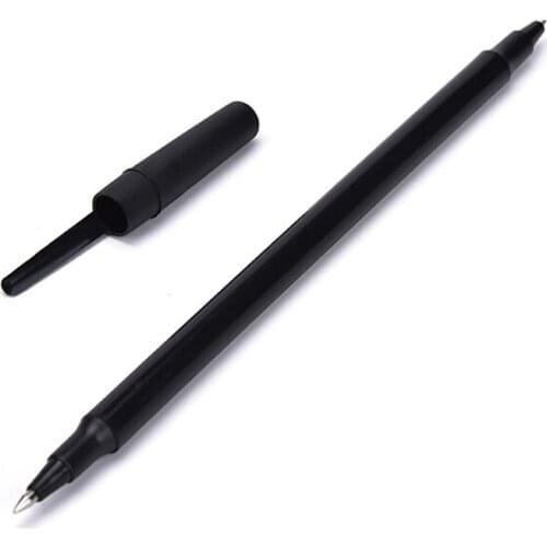 1Pc Magic Trick Ballpoint Pen Black Magician Toy Thru Bill Penetration Dollar Bill Ball Point Pen Tricks Office School Supplies