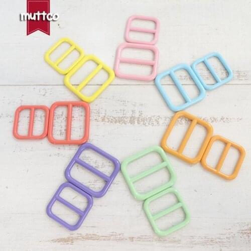 20pcs/lot Metal Colourful adjustable buckle hardware for 20mm and 25mm webbing DIY Dog Leash parts top quality 7 colours