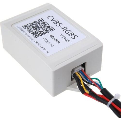 2021 New Car Backup Camera Rearview RGB To AV Converter Adapter