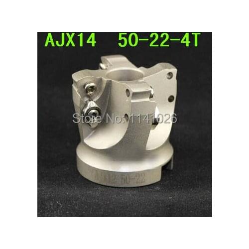 Free Shopping AJX14 50-22 -4T Face End Milling Cutter Indexable Flat Roughing Cutting ,CNC Milling Cutter