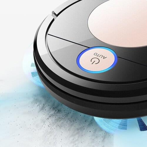 M2EE Auto Robot Vacuum Cleaner 2.76in Thick Sweeping Vacuuming Mopping USB Rechargeable for Large Room All Flat Floors