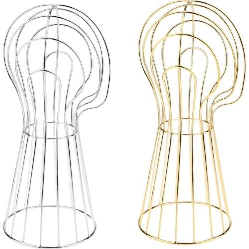 Freestanding Metal Wig Head Mannequins Manikin, Style, Model & Display Womens Wigs, Hats & Hairpieces Stand