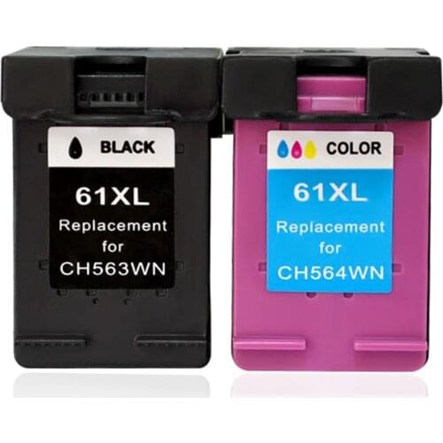 2020 new For HP61Compatible Ink Cartridge for HP 61 XL CH563WN CH564W Deskjet 1056 1000 J110a 1010 1510 2050 J510a Printer 61XL
