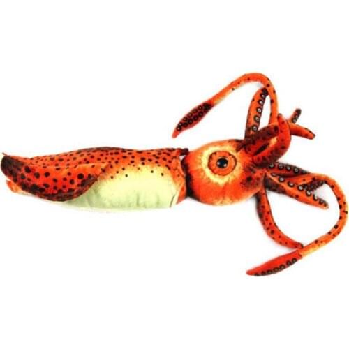 Children Plush Stuffed Toy simulation squid see animal Baby Kids Toy for Christmas Birthday Gift
