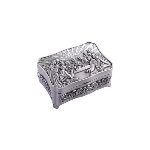 Christian Crafts - Alloy Tin Plate (Large) Storage Box