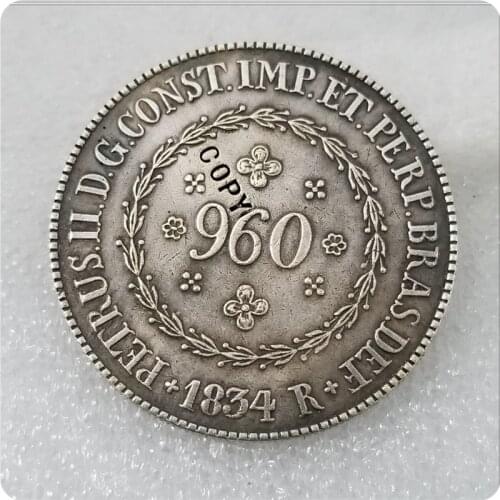 1834 Brazil 960 Reis COPY COIN