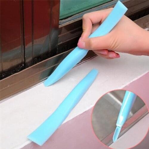 Kitchen Gas Stove Double-end Cleaning Scraper Creative Multifunctional Decontamination Slot Scraping Small Tank Detergent Stains